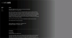 Desktop Screenshot of distantlights.ch